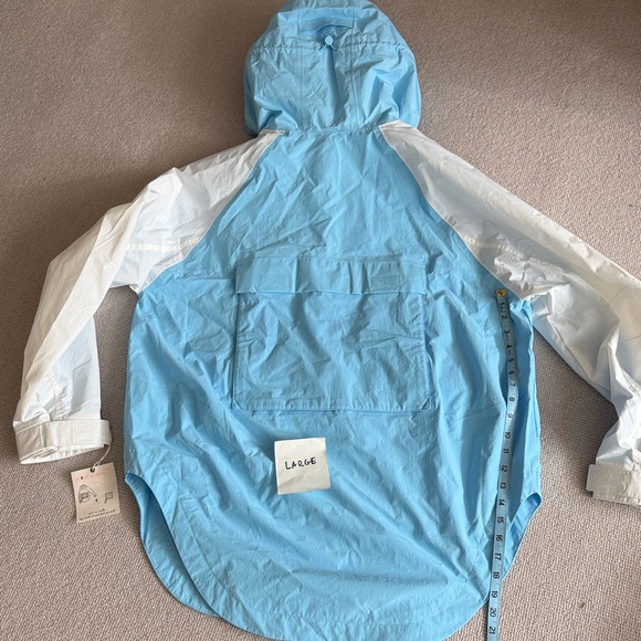 FP Movement Singin In The Rain Colorblocked Packable Jacket. NWT. Bright blue - Picture 10 of 10